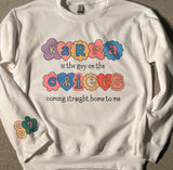 Karma is the Guy Crewneck Sweatshirts