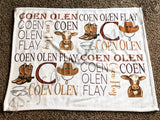 CUSTOMIZE YOUR OWN NAME BLANKET