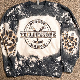 Bleached Leopard Yellow Ranch Sweatshirt