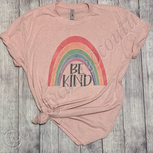 Be Kind Rainbow Tee